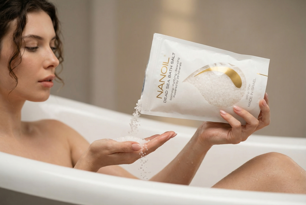 nanoil drogue sel de bain